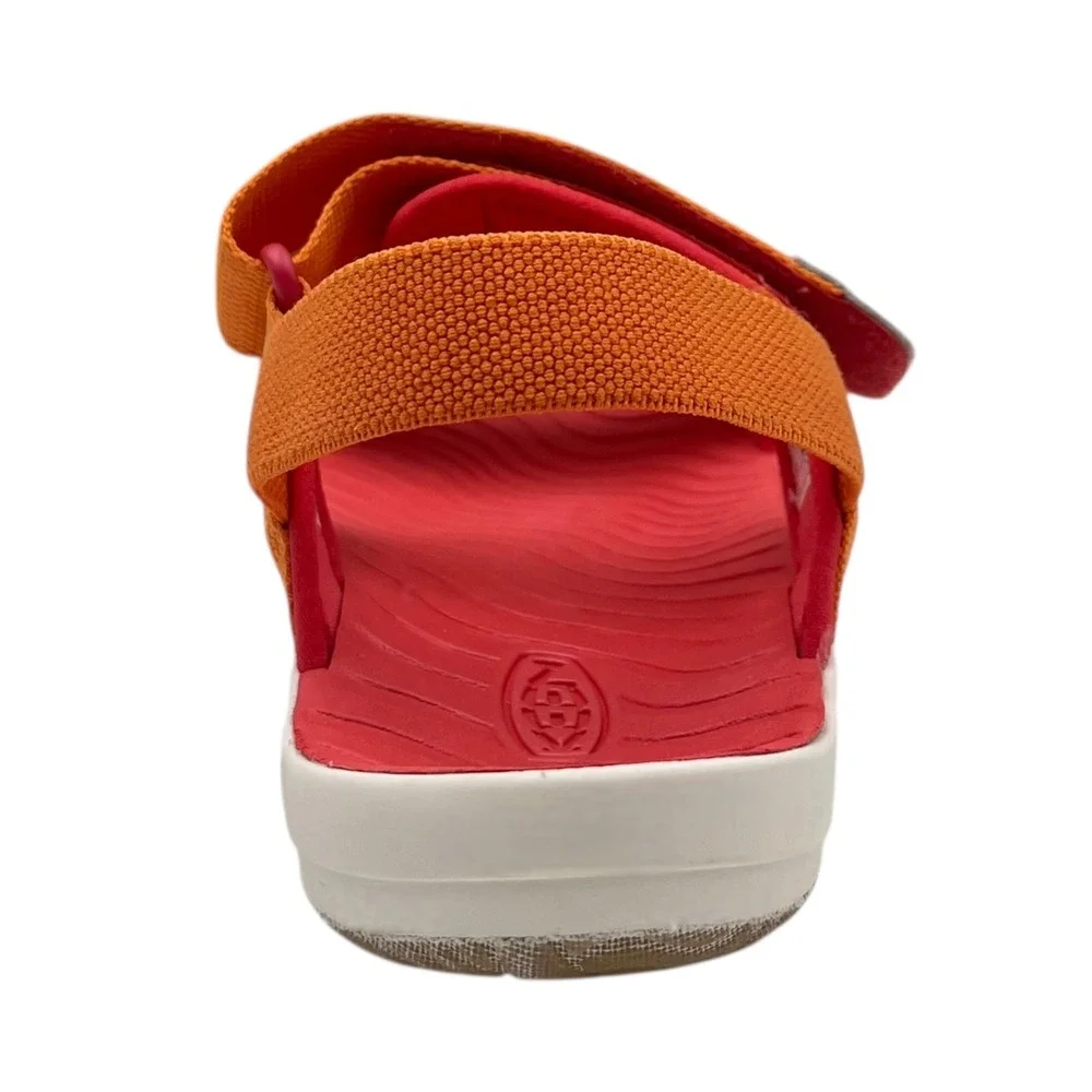 KEEN Youth Girls Sandal Size 7/ Women's 9 Orange Adjustable Open Toe Lightweight